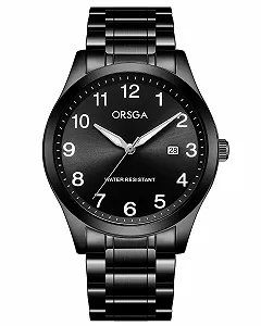 Часы CIVO Аналоговые Мужские Кварцевые Сталь Кожа Водонепроницаемые Дата Люминесцентные - Фото 1