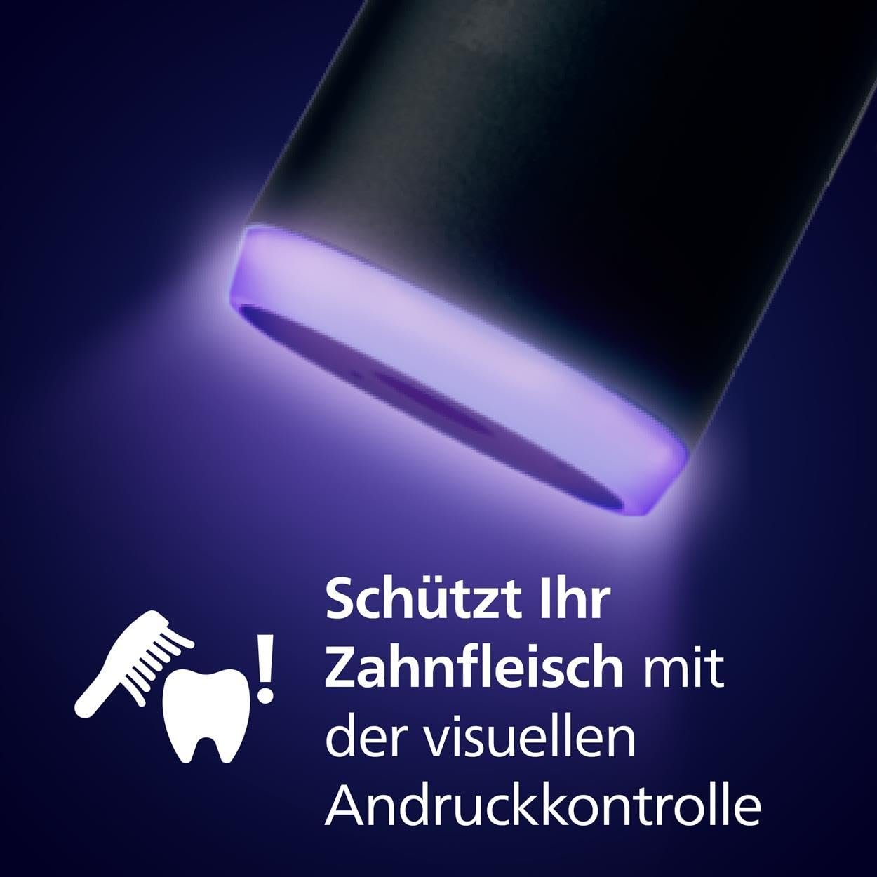 Электрическая зубная щетка Philips Sonicare 7100, звуковая, черного цвета, модель HX7421/08, фото №5