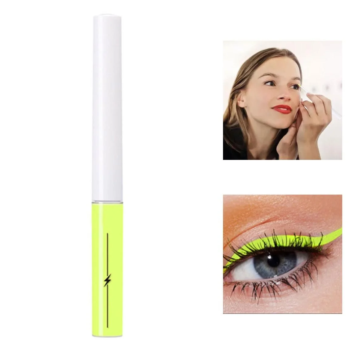 Гелева Підводка для очей Buntes, Style2, неонова рідка підводка, фото №3