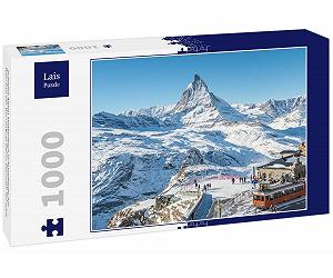 Пазл Lais Puzzle Альпы, Маттерхорн, станция Горнерграт, Церматт, Швейцария 1000 элементов - Фото 1