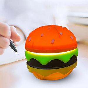 Лампа настольная Baoblaze Hamburger для детской комнаты, ночник, USB synthetic.ua - Фото 1