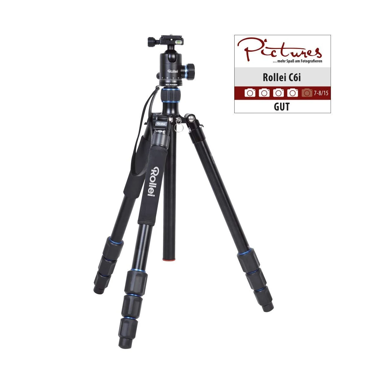 Штатив Rollei C6i Чорний, фото №1 Штатив Rollei C6i Чорний, фото №1
