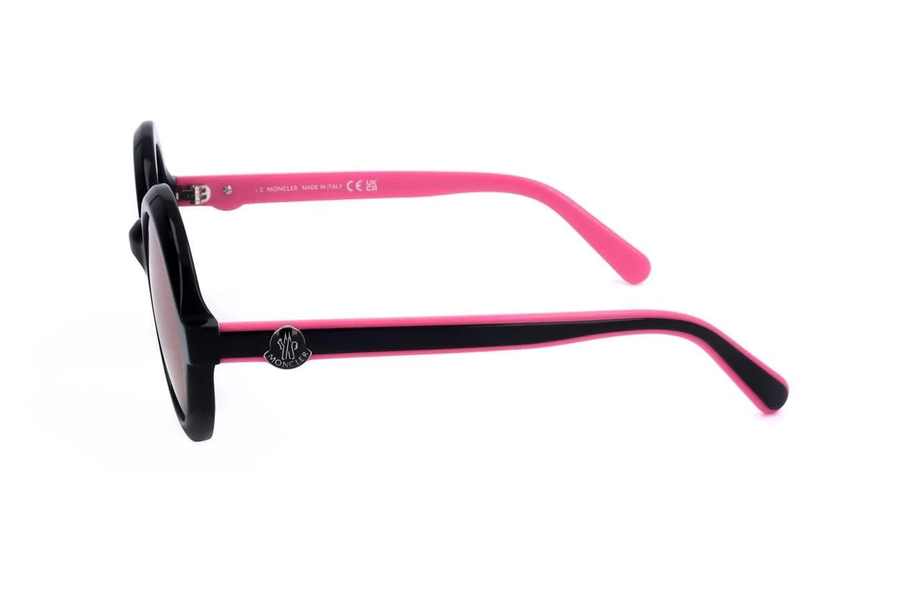 Солнцезащитные очки Moncler ML0261 01U Блестящий Черный, фото №3