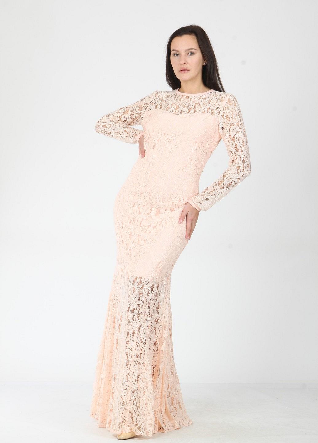 Платье Enna Levoni M Пудровый (ND-3057-Powder), фото №3