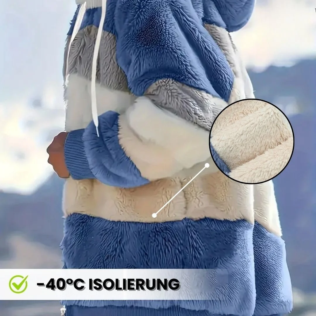 Пальто з капюшоном CozyFeel з флісу, фото №6