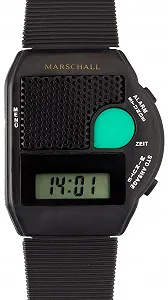 Розмовний годинник Marschall 1101 / Голосове управління / Функція сигналізації / Щогодинне оголошення часу / Чорний synthetic.ua - Фото 1