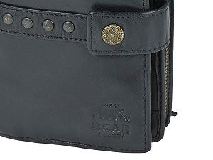 Гаманець жіночий Bear Design Cow Lavato Шкіра 10 x 15 см Чорний synthetic.ua - Фото 1