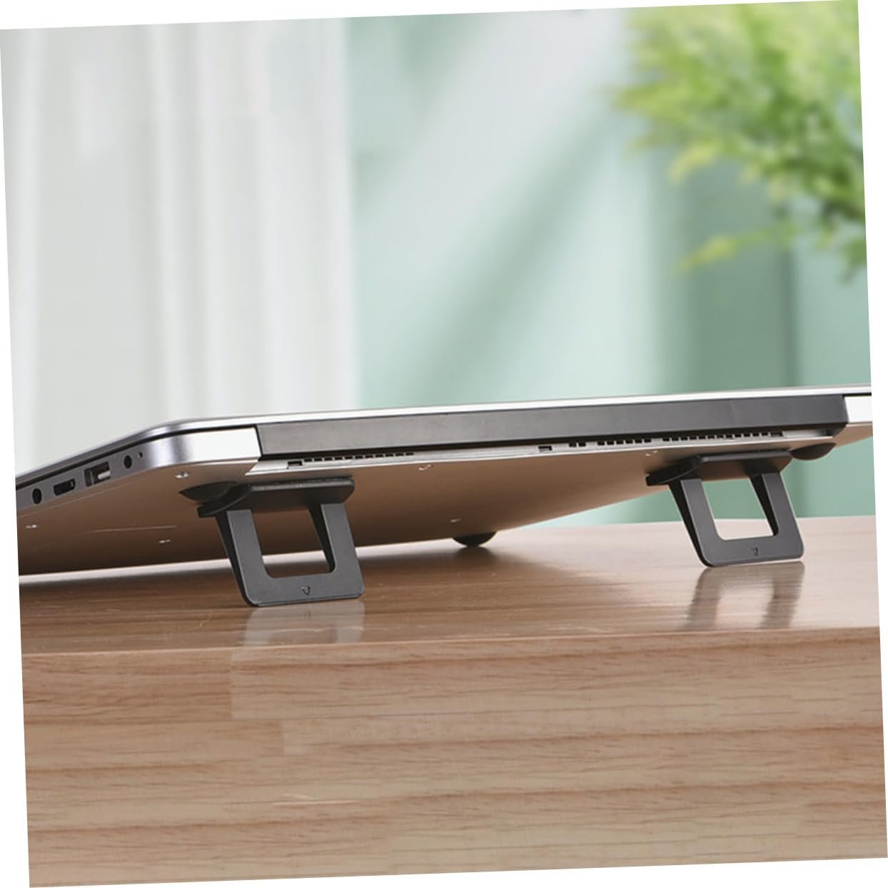 Складана підставка для ноутбука PC матеріалу, вентильована та нековзна, ергономічний, фото №6 Складана підставка для ноутбука PC матеріалу, вентильована та нековзна, ергономічний, фото №6