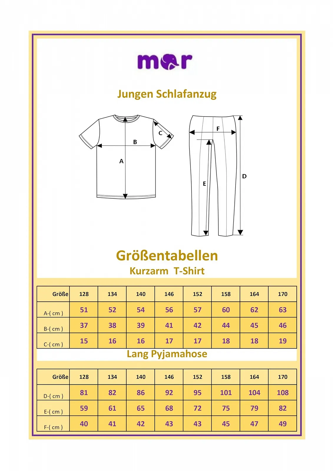 Комплект пижамы для мальчиков MOR Хлопковая футболка и брюки для дома или сна, фото №7