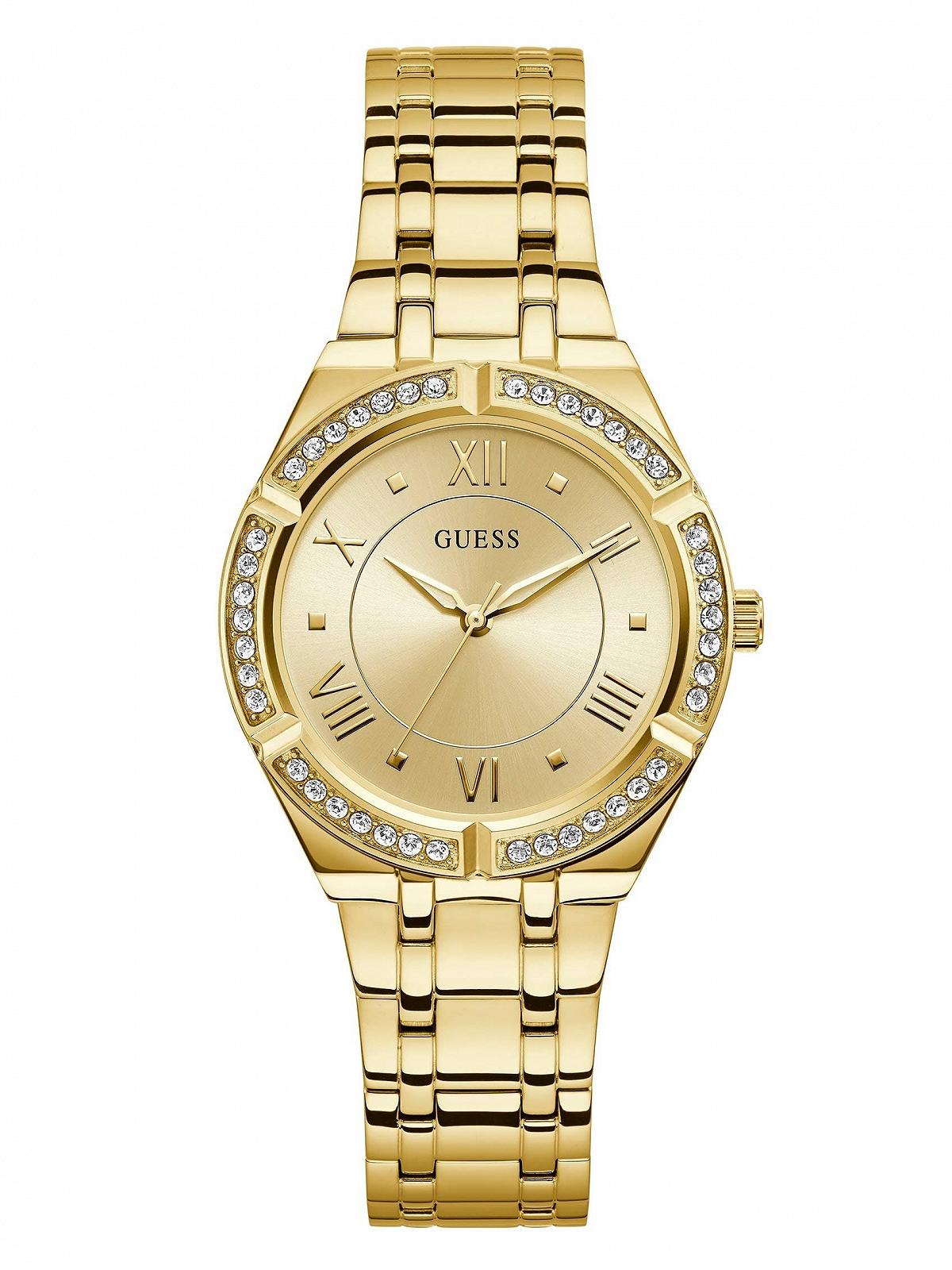 Часы GUESS Женские Аналоговые Кварцевый Японский Механизм GW0034L2 Серебряный Ремешок, фото №1