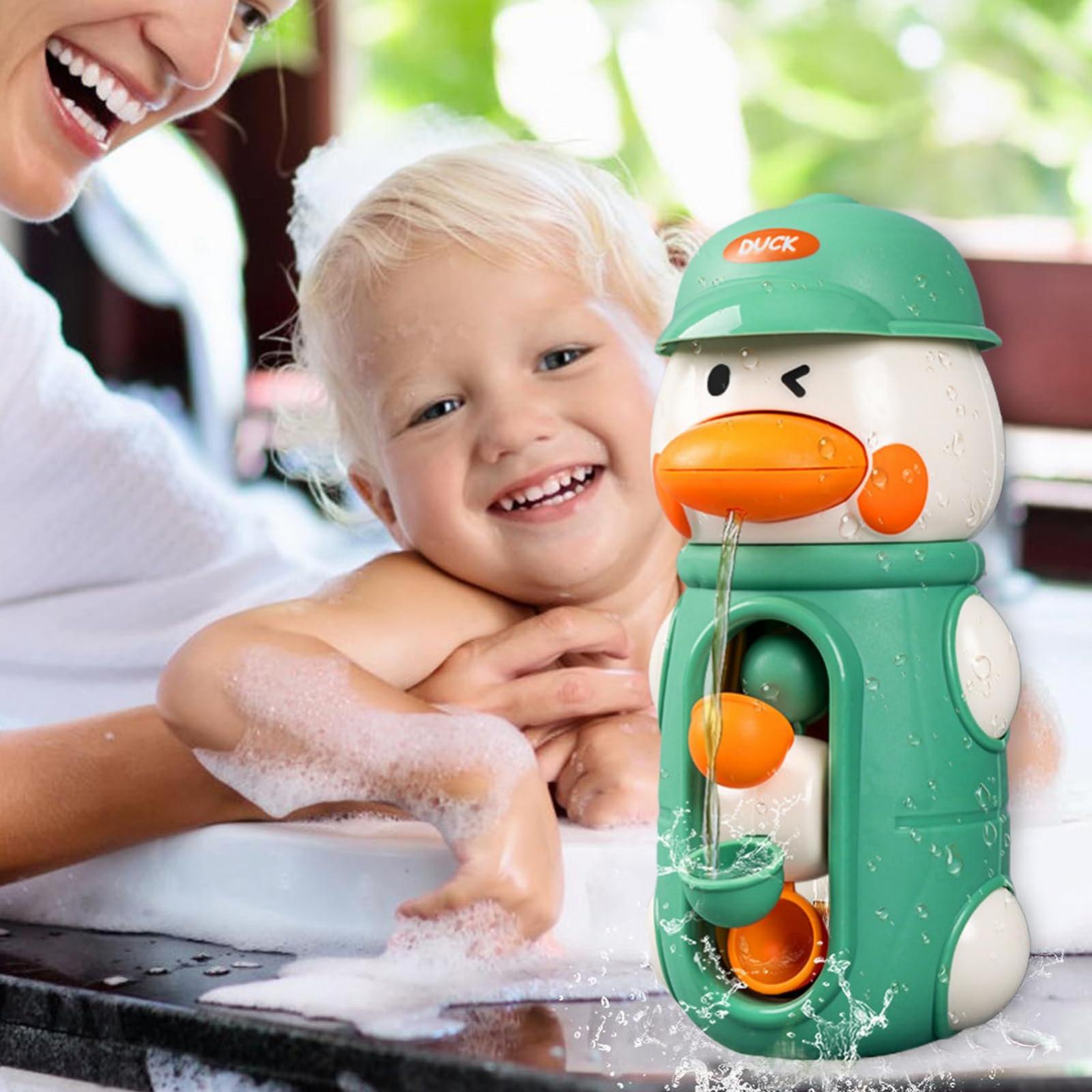 Игрушка для ванны Утка с вращающимся водяным колесом, фото №7
