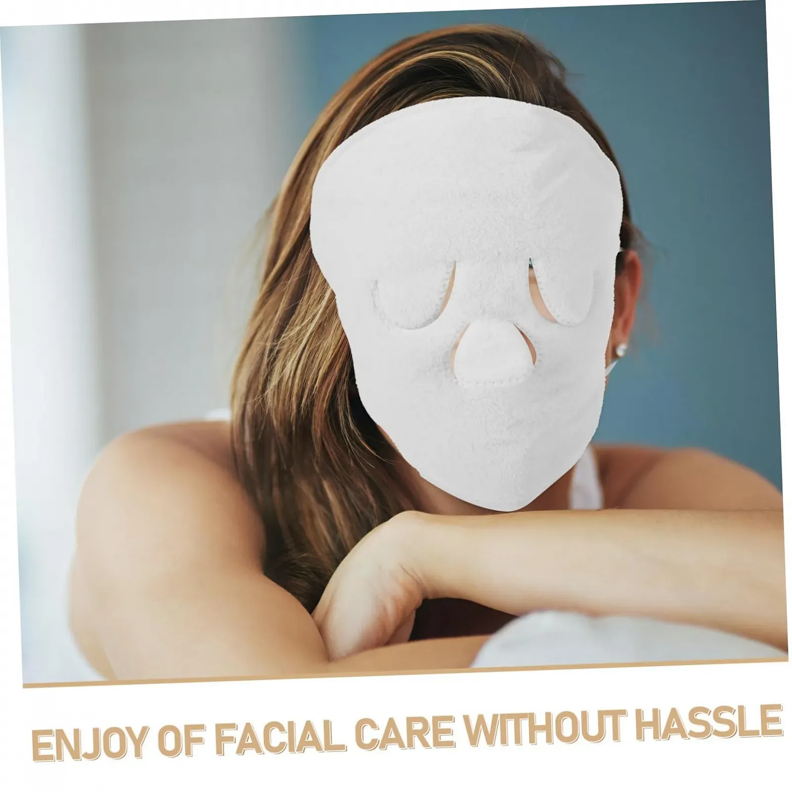 Маска для лица многоразовая Beaupretty Тканевая для горячих и холодных компрессов Многофункциональная для ухода за кожей дома и спа, фото №8 Маска для лица многоразовая Beaupretty Тканевая для горячих и холодных компрессов Многофункциональная для ухода за кожей дома и спа, фото №8