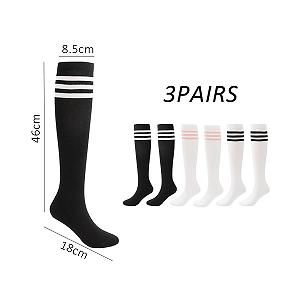 Гольфы в полоску для черлидинга (3 пары) synthetic.ua - Фото 1