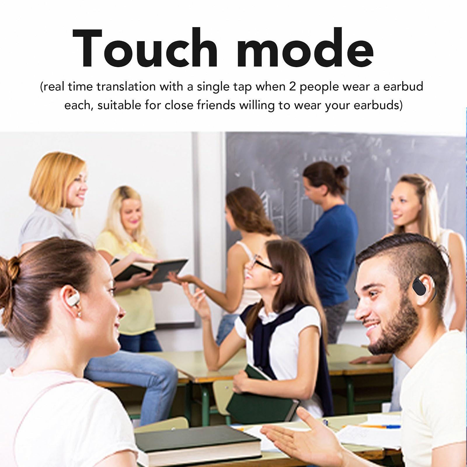 Навушники-перекладачі, 74 мови, 70 акцентів, Практичне шумозаглушення, з додатком, фото №3 Навушники-перекладачі, 74 мови, 70 акцентів, Практичне шумозаглушення, з додатком, фото №3