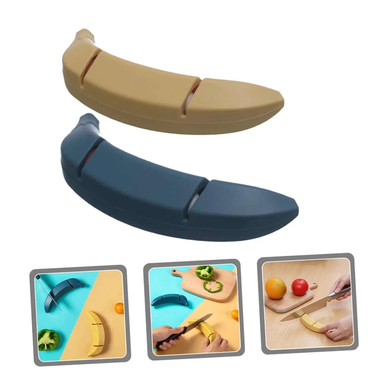 Набір стругачок для ножів ручних (2 шт.) з нековзною основою професійні ергономічні, фото №5 Набір стругачок для ножів ручних (2 шт.) з нековзною основою професійні ергономічні, фото №5