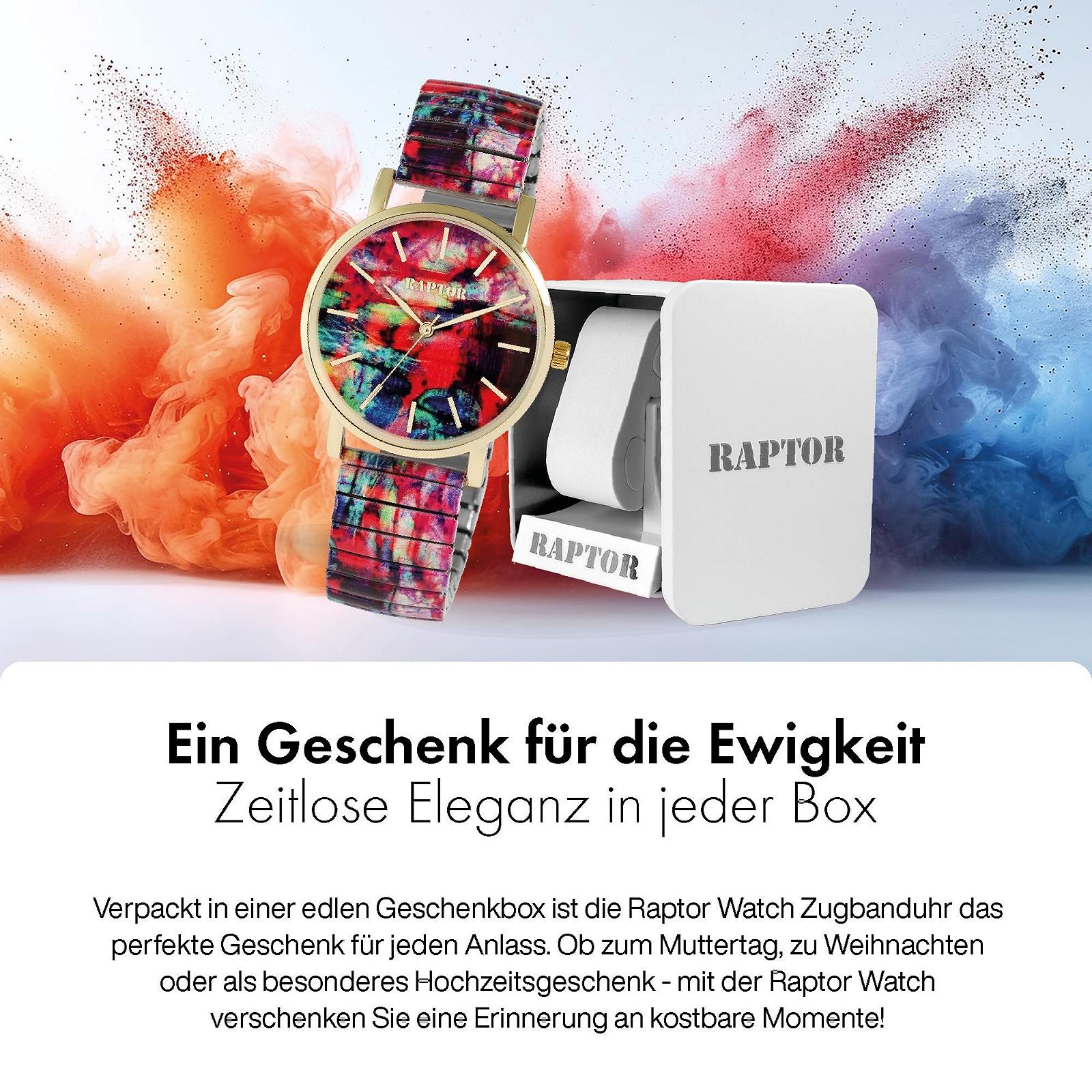 Женские часы Кварцевые Аналоговые Raptor Colorful Edition RA10205, разноцветный, фото №6