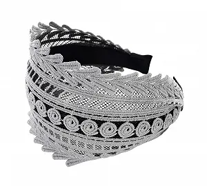 Вінтажний широкий обруч для волосся Axy Серії 15A synthetic.ua - Фото 1