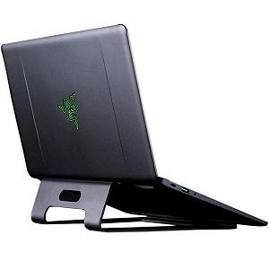 Подставка для ноутбука Razer Эргономичная (угол наклона 18 градусов, алюминиевый и эргономичный дизайн) Черный synthetic.ua - Фото 1