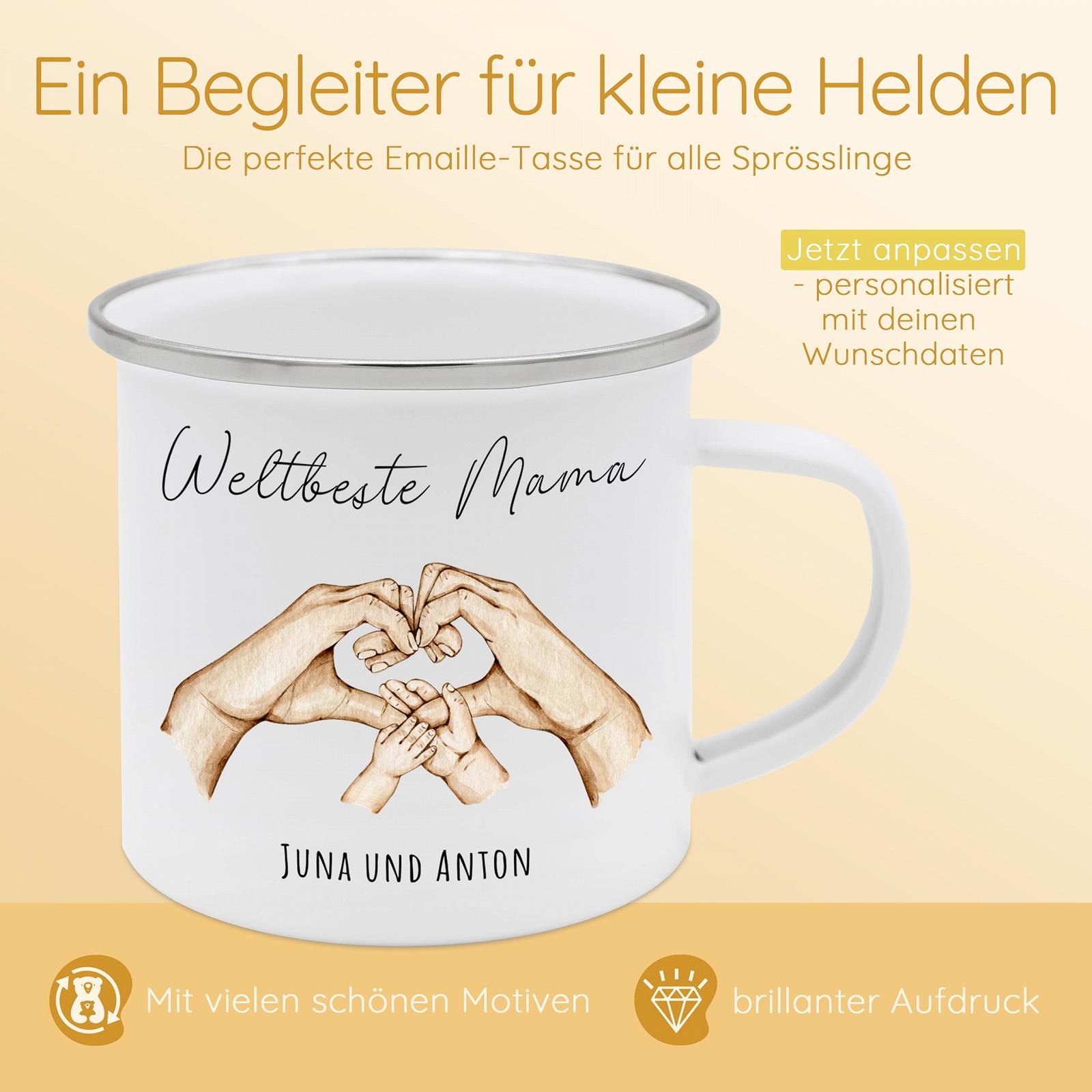 Персоналізована Емальована Кружка для Дітей з Високоякісним Спеціальним Принтом, фото №6 Персоналізована Емальована Кружка для Дітей з Високоякісним Спеціальним Принтом, фото №6