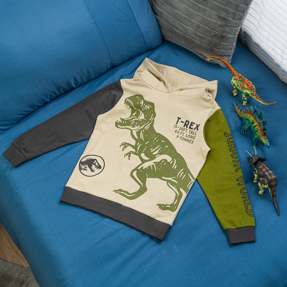 Худі Jurassic World Dinosaur для хлопчиків - Офіційний світшот T-Rex, фото №6