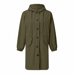 Зимова Куртка Довга з Капюшоном Теплий Елегантний synthetic.ua - Фото 1