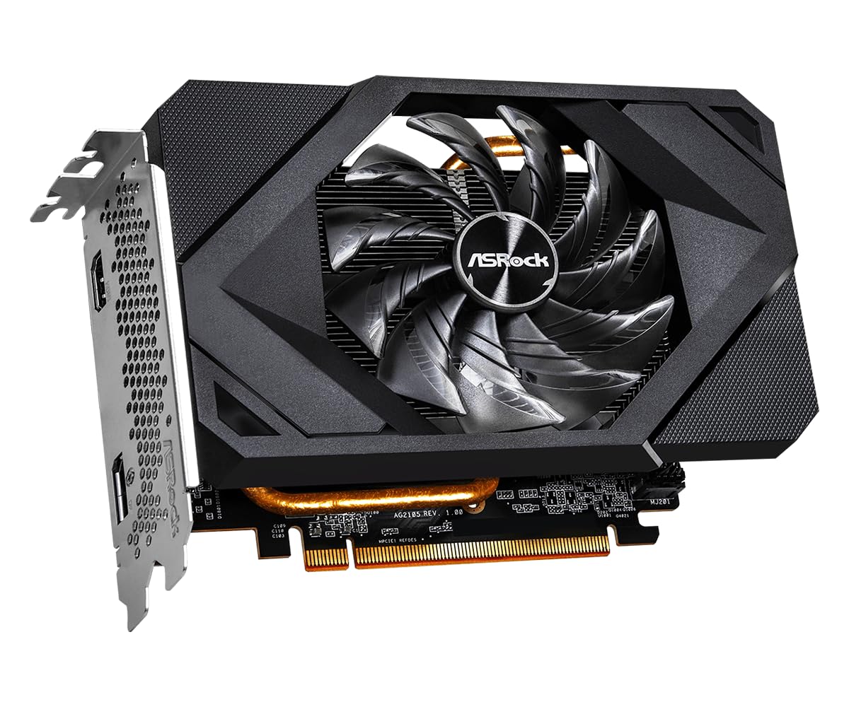 Відеокарта ASRock Radeon RX 6500 XT 4GB Challenger ITX RX6500XT CLI 4G Чорна, фото №4