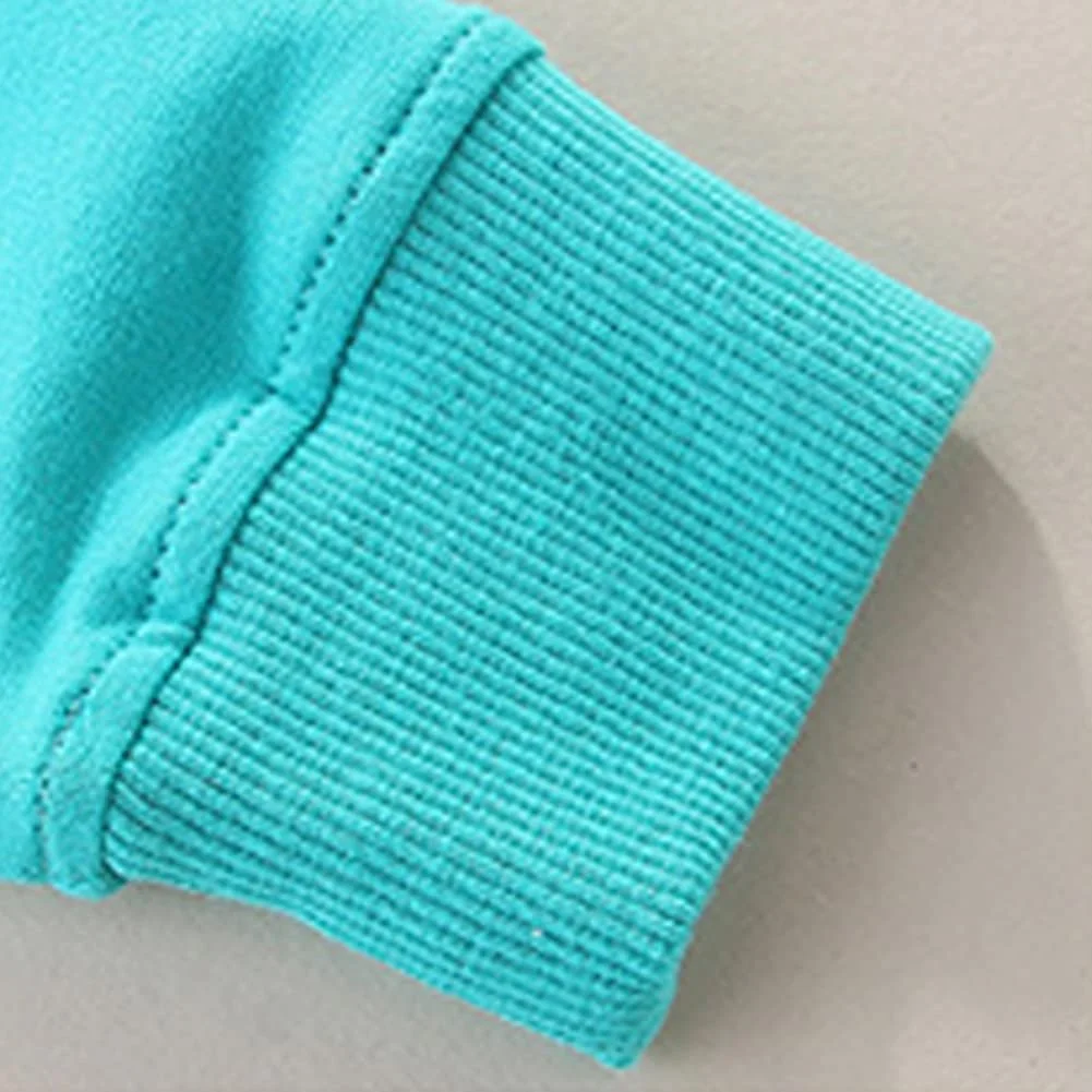 Світшот MUJOQE для дівчаток, бавовняний, з довгими рукавами, фото №6