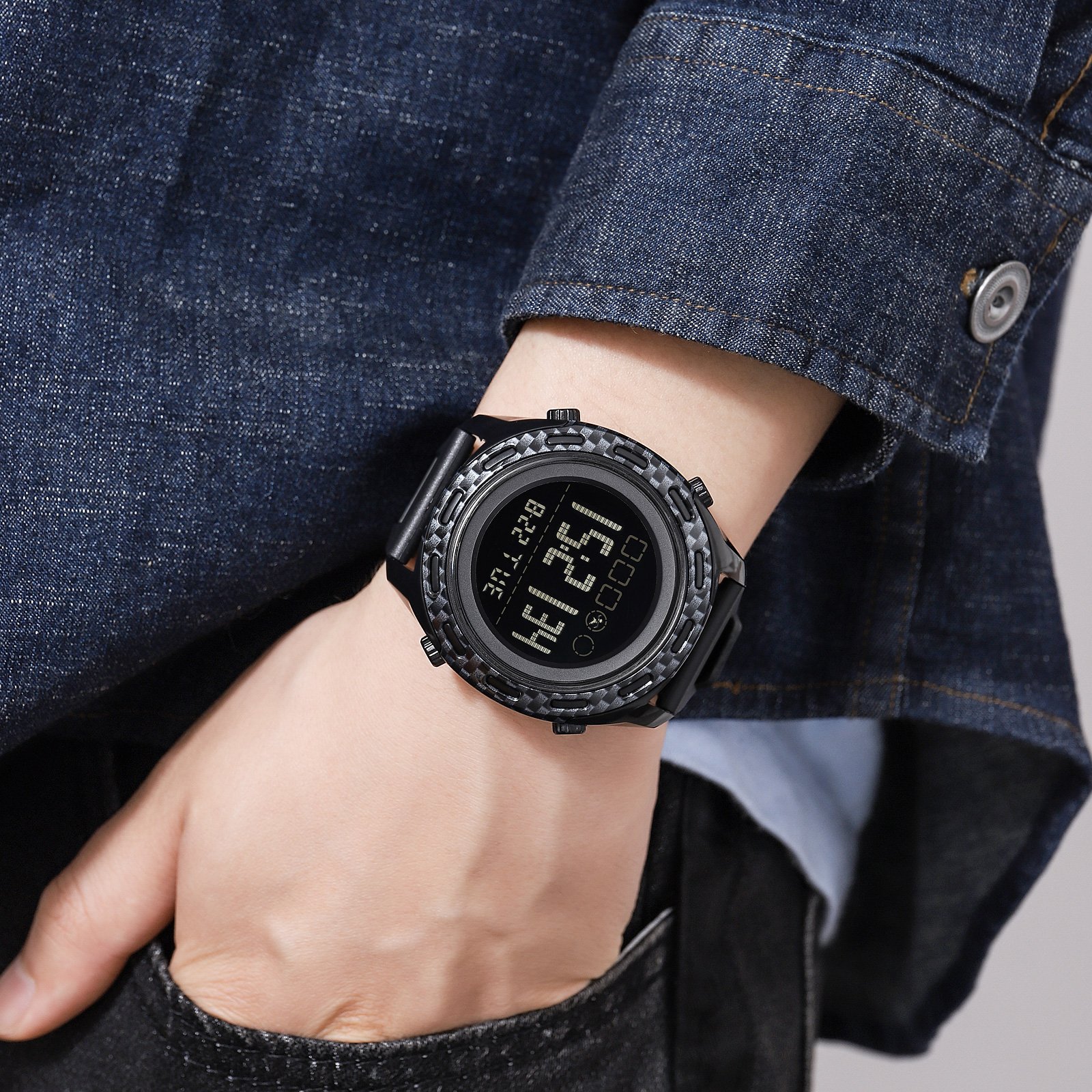 Годинник Skmei 1872BKBK Black-Black SALE, фото №3