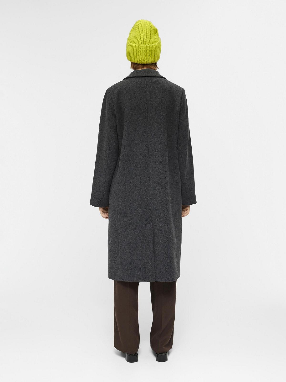 Пальто Object Women's Objblaza L/S Coat Noos Довге, фото №3 Пальто Object Women's Objblaza L/S Coat Noos Довге, фото №3