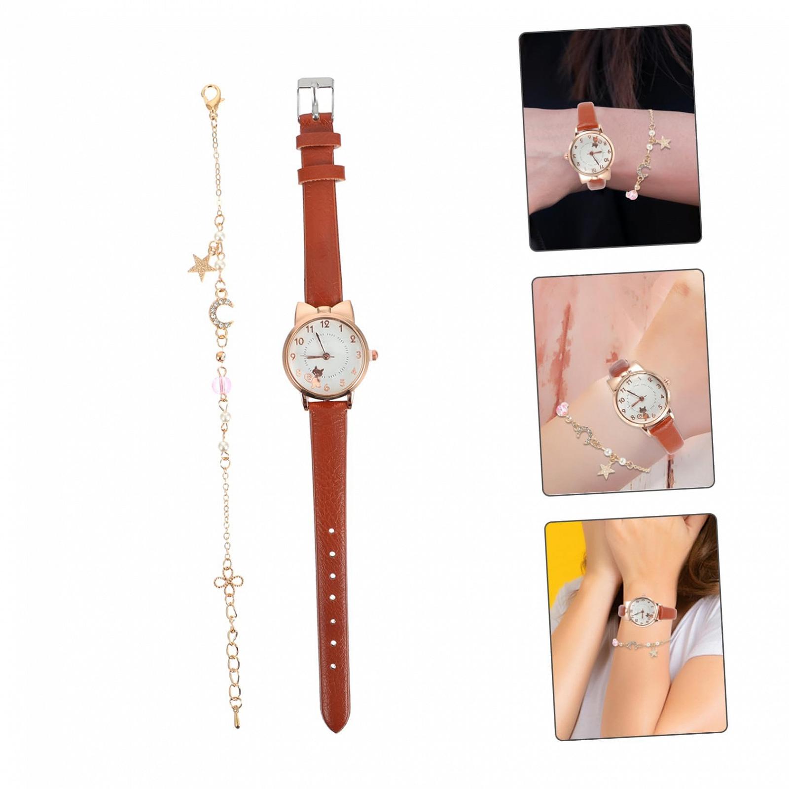 Кварцовий годинник Healvian Жіночий з місячним браслетом, фото №9 Кварцовий годинник Healvian Жіночий з місячним браслетом, фото №9