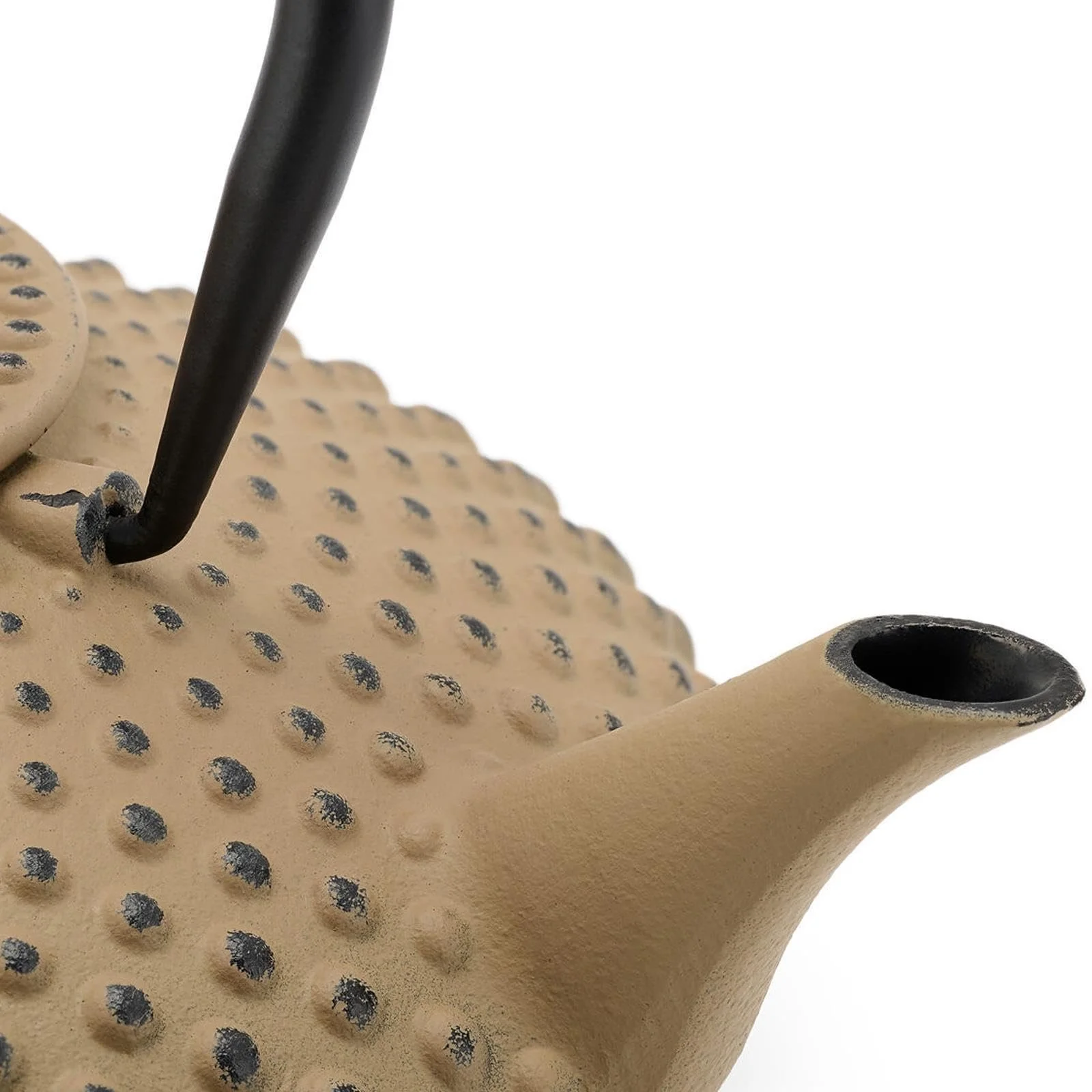 Чайник-заварник Bredemeijer Asia Плоский Чавунний 1.25 літра Пісочний з 6 Чайними Чашками та Чайним Фільтром, фото №5