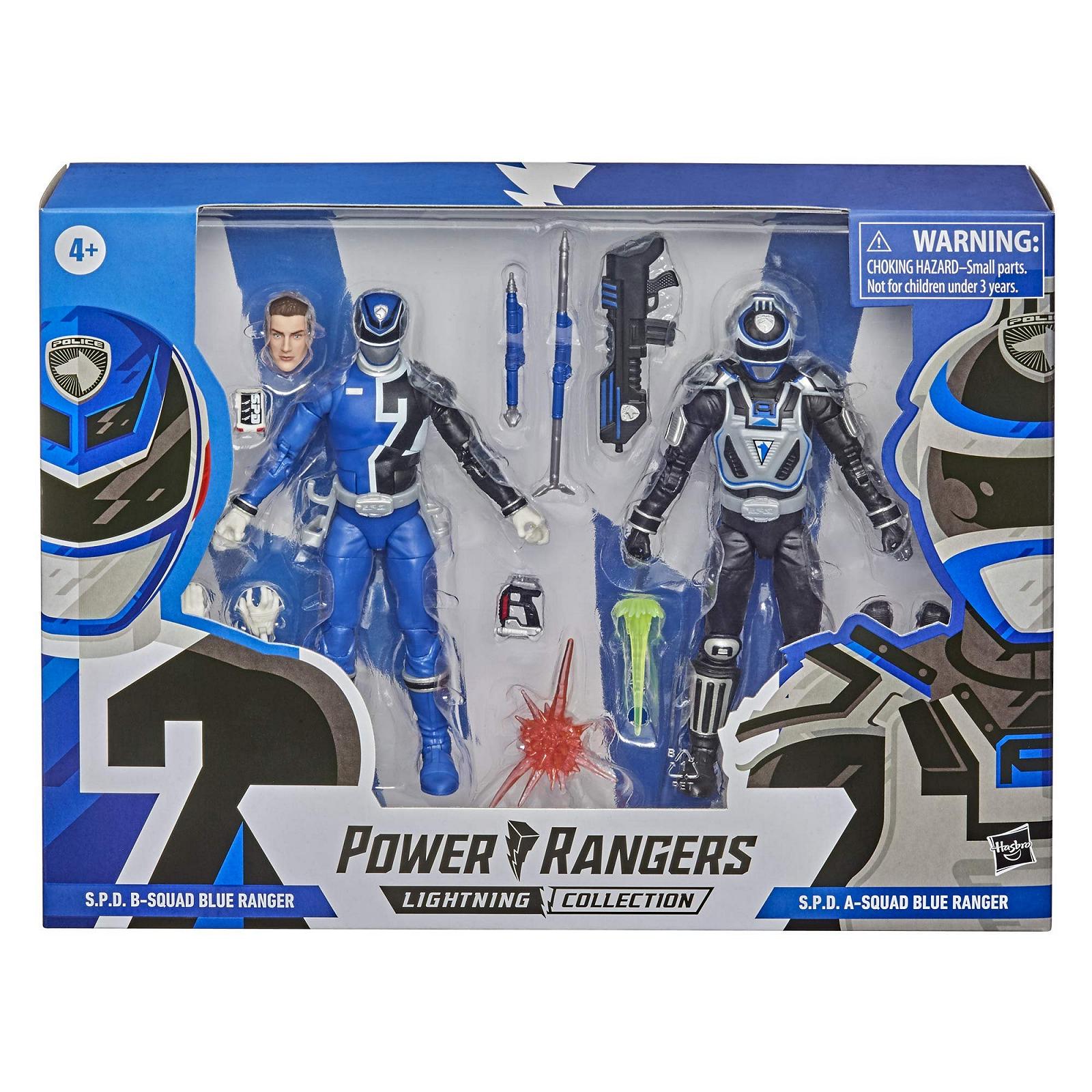 Фігурки Power Rangers Lightning Collection S.P.D. A-Squad Vs. B-Squad Синій Рейнджер, набір з 2, 15 см, фото №2