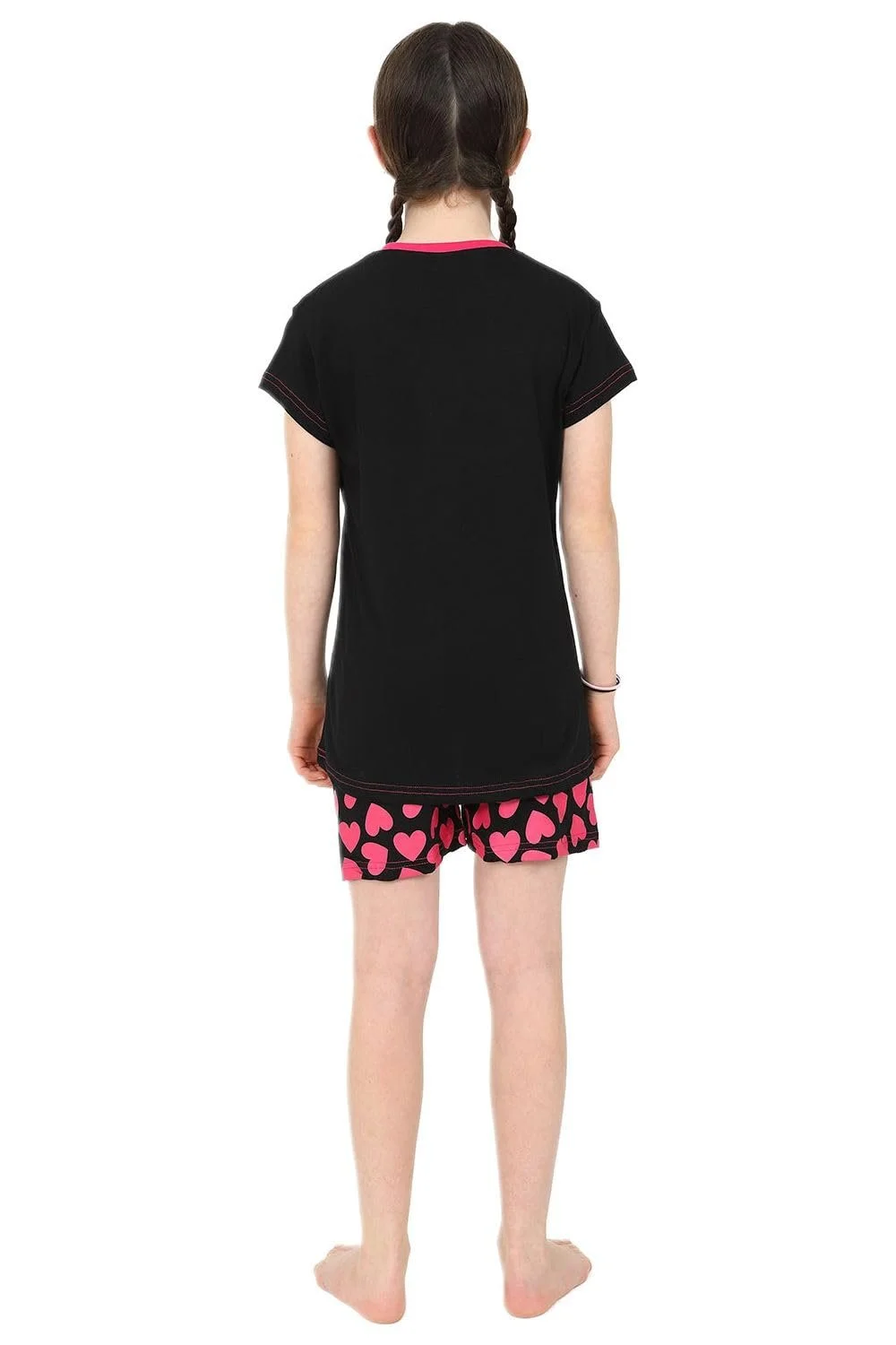 Класна піжама All Day Pyjamas Серце Бавовна для дівчат Коротка піжама, фото №4