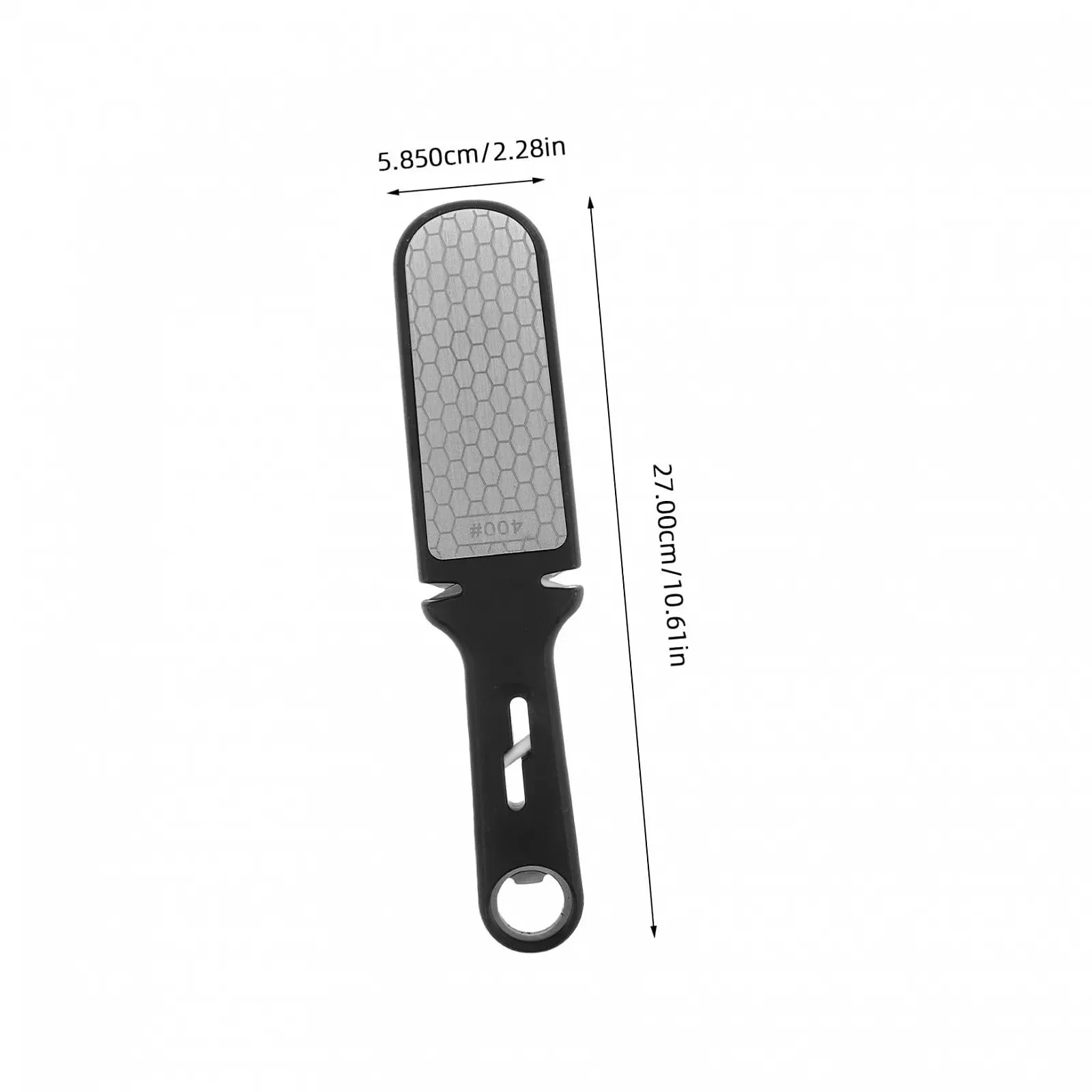 Точилка для ножів VALICLUD багатофункціональна з нержавіючої сталі з ергономічною ручкою портативна, фото №2