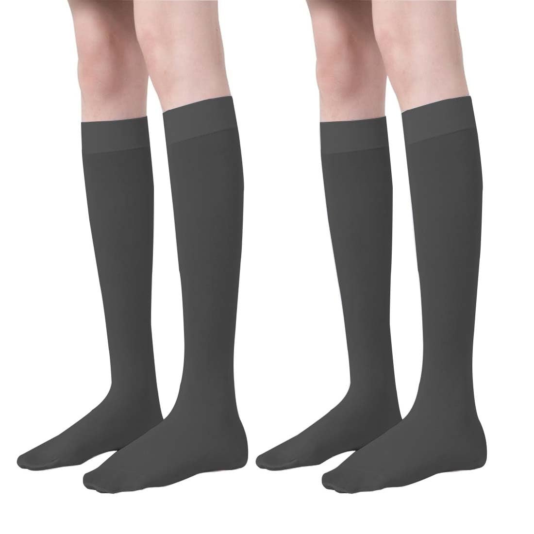 Чулки AYV 2 пары, Поддерживающие чулки, Женские чулки, Компрессионные чулки, Летние компрессионные чулки, черный цвет, фото №1