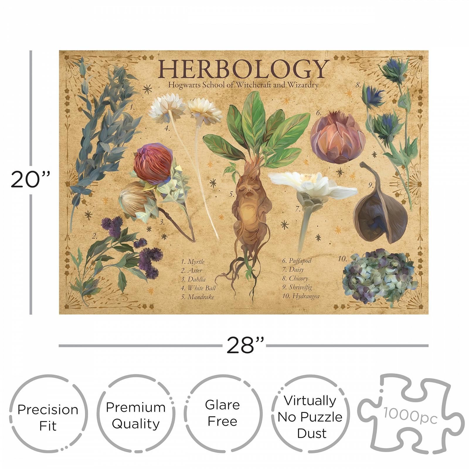 Пазл AQUARIUS Harry Potter Herbology 1000 деталей 20 x 28 дюймов, фото №3