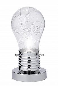 Настільна лампа Wofi Futura 1-лампова хром synthetic.ua - Фото 1