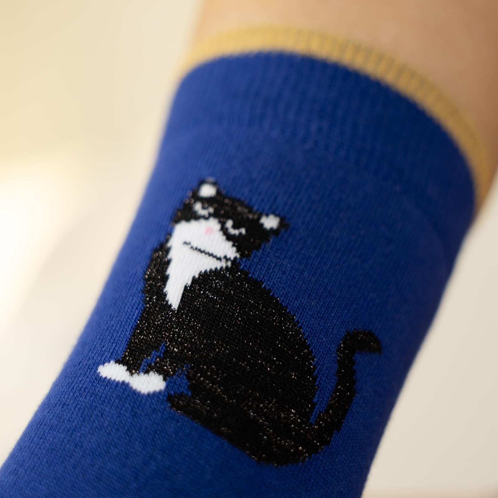 Носки Soxo Кошачьи Женские Забавные Подарки Для Нее Носки для Любителей Котов Хлопковые Носки 35-40 3 Пары, разноцветные, фото №7