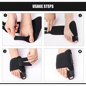 Шина для великого пальця ноги Pedimendtm для випрямлення вальгусної деформації synthetic.ua - Фото 1