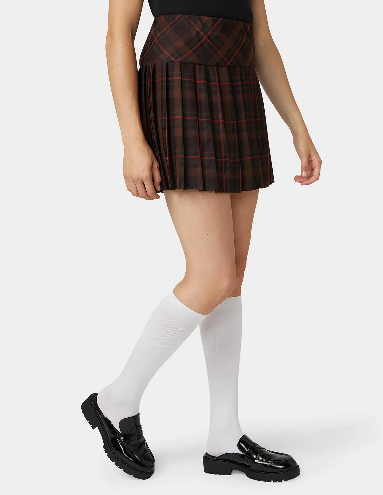 Жіночі гольфи HUE з плоскою в'язкою, повсякденні шкарпетки (4 пари в упаковці), фото №5 Жіночі гольфи HUE з плоскою в'язкою, повсякденні шкарпетки (4 пари в упаковці), фото №5