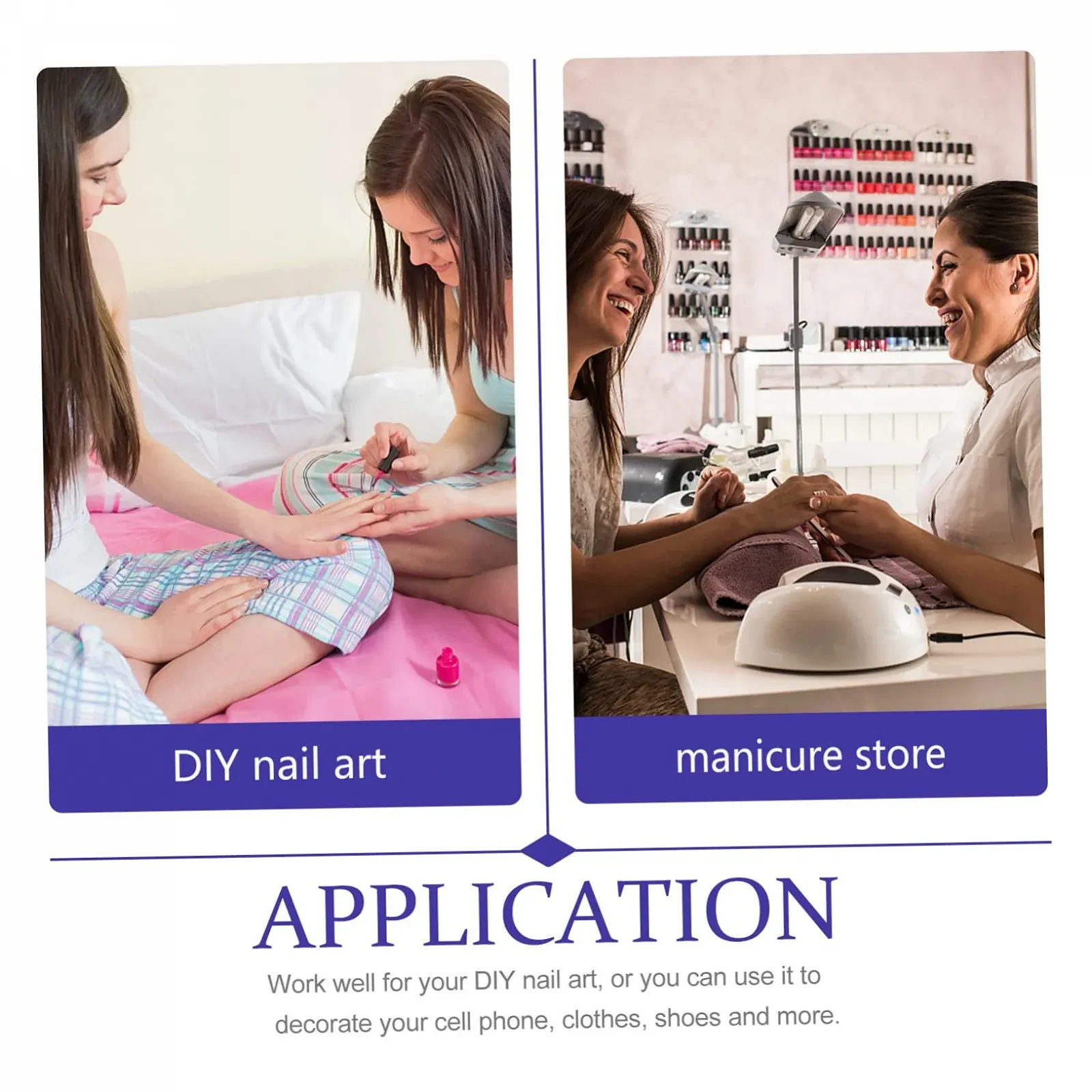 Блискітки для нігтів Наклейки, фото №6