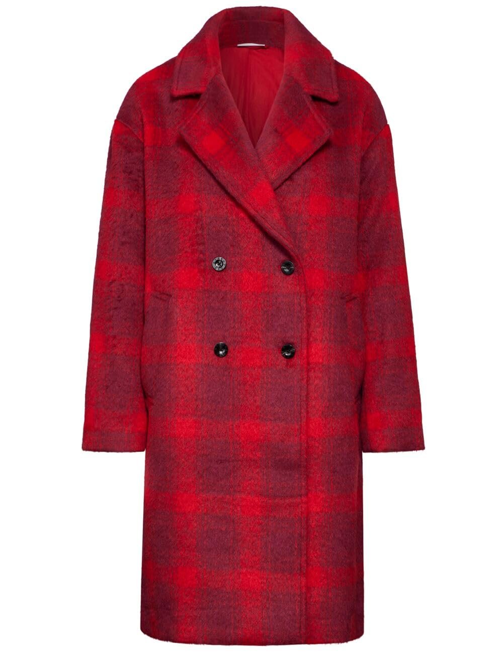 Пальто Street One Длинное в клетку, фото №3