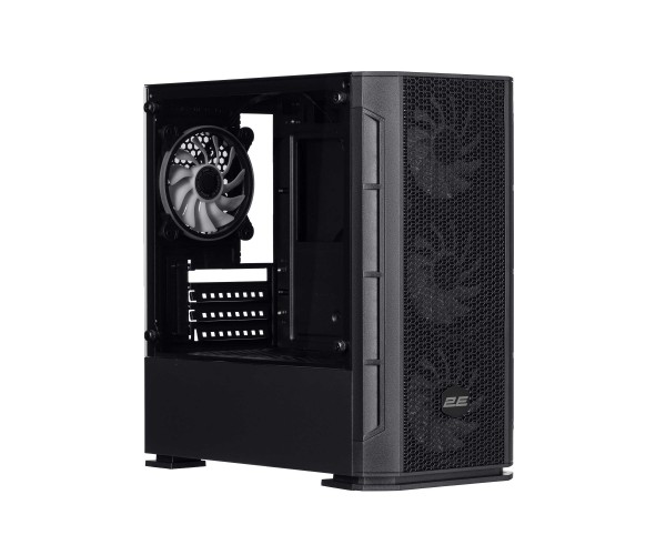 2E Gaming Корпус Calleo GB700 без БЖ 2xUSB3.0, 1xUSB2.0, 4x120мм ARGB VGA 320мм LCS ready контролер з пультом TG Side Window mATX чорний, фото №3 2E Gaming Корпус Calleo GB700 без БЖ 2xUSB3.0, 1xUSB2.0, 4x120мм ARGB VGA 320мм LCS ready контролер з пультом TG Side Window mATX чорний, фото №3