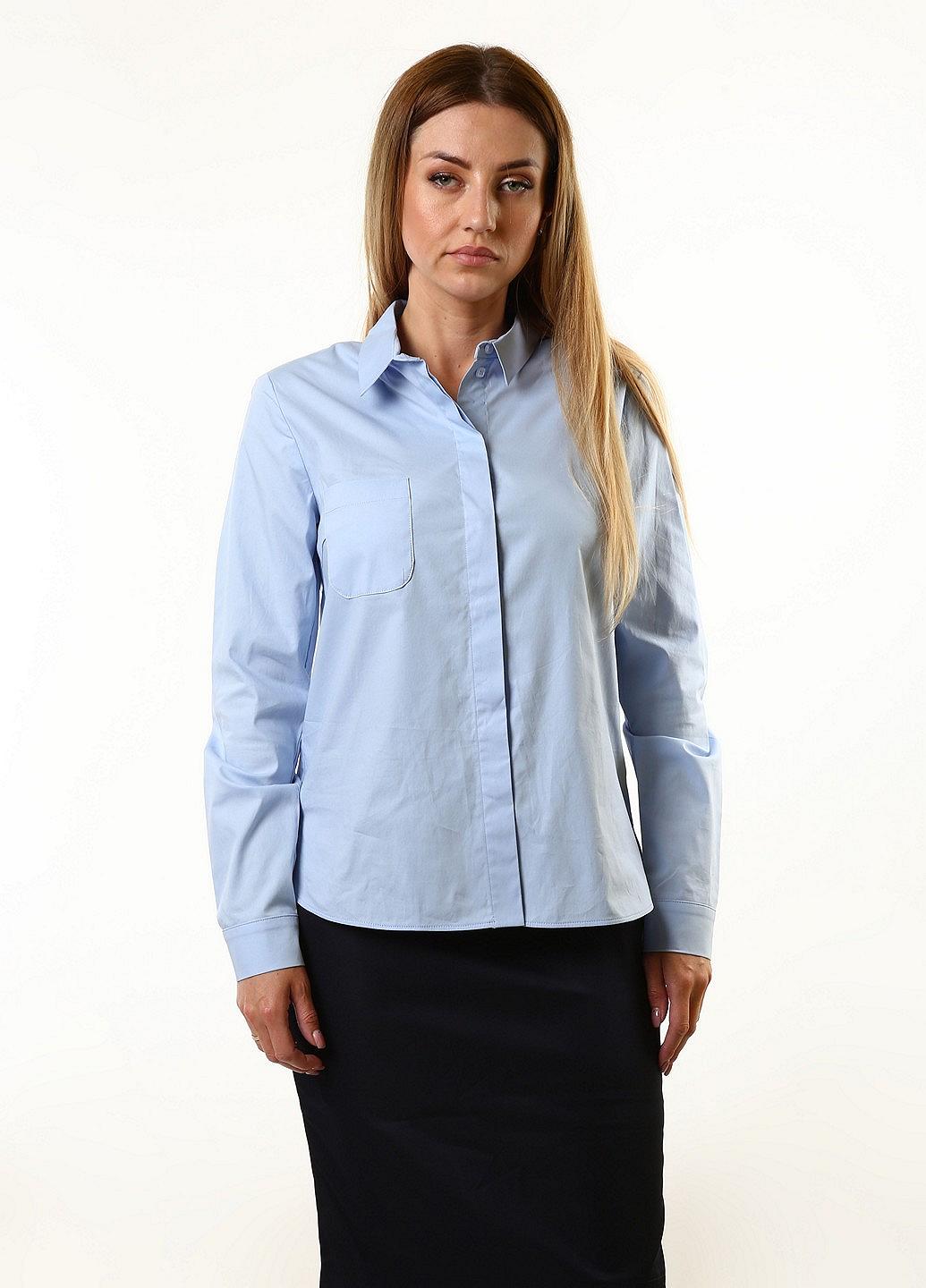 Рубашка inDresser S Голубой (IN-F0802Н027Г-Blue), фото №1