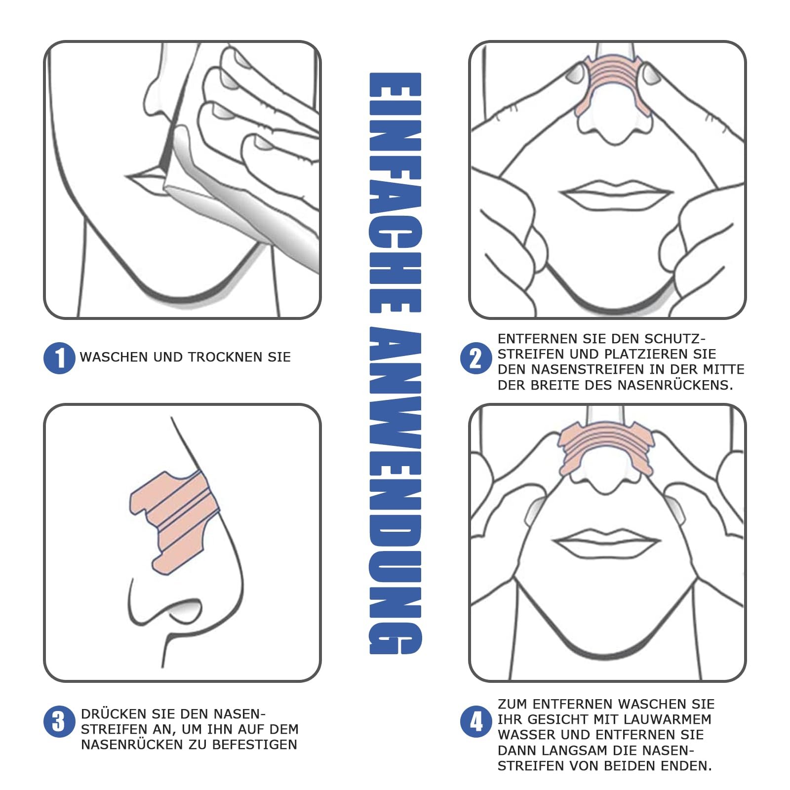 Пластирі для носа Проти хропіння 30 шт., фото №6 Пластирі для носа Проти хропіння 30 шт., фото №6