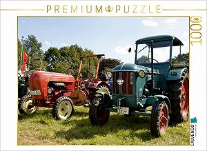 Пазл CALVENDO Vintage Tractors 1000 элементов 64 x 48 см - Фото 1