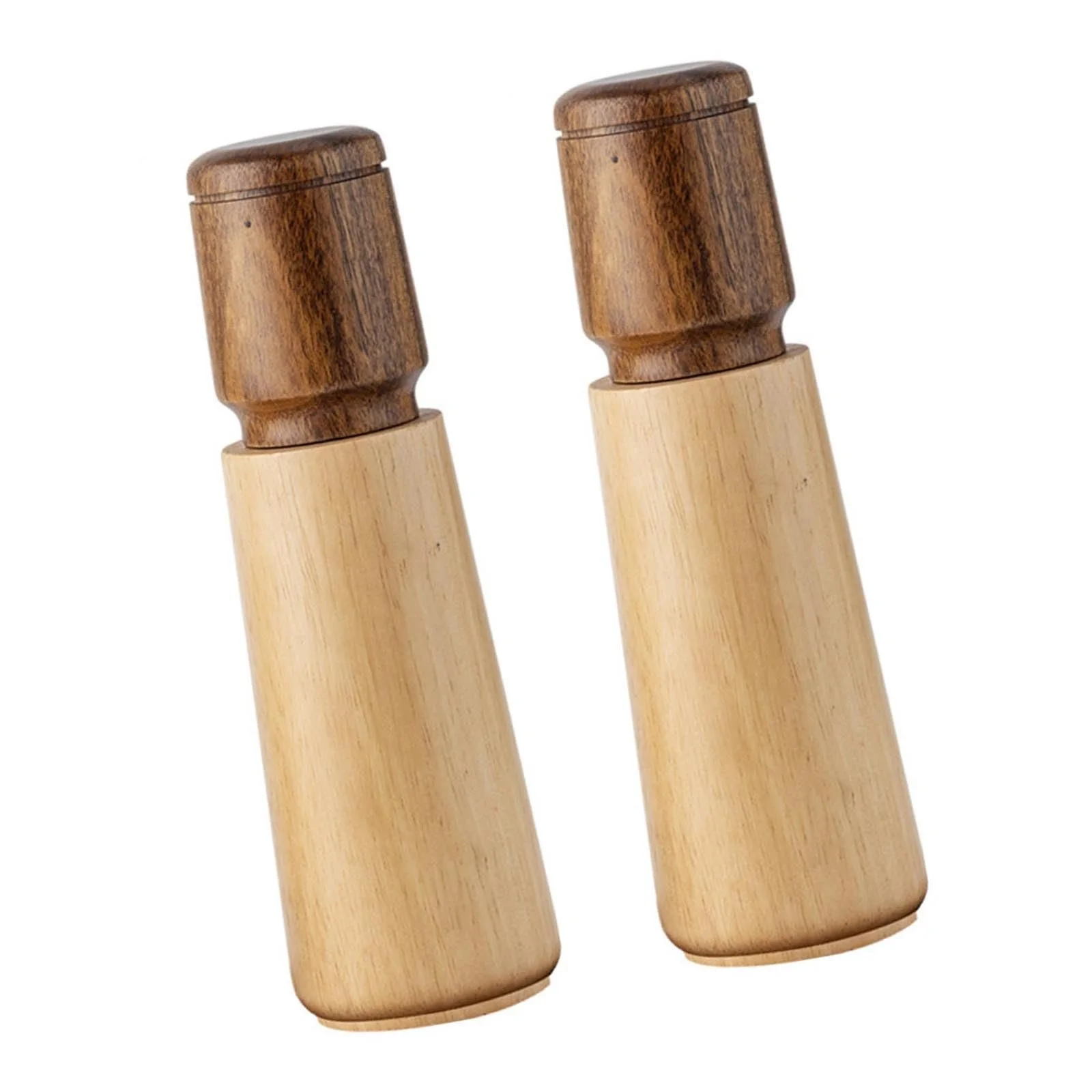 Деревянный Набор для соли и специй Ручной Регулируемый механизм помола, фото №1