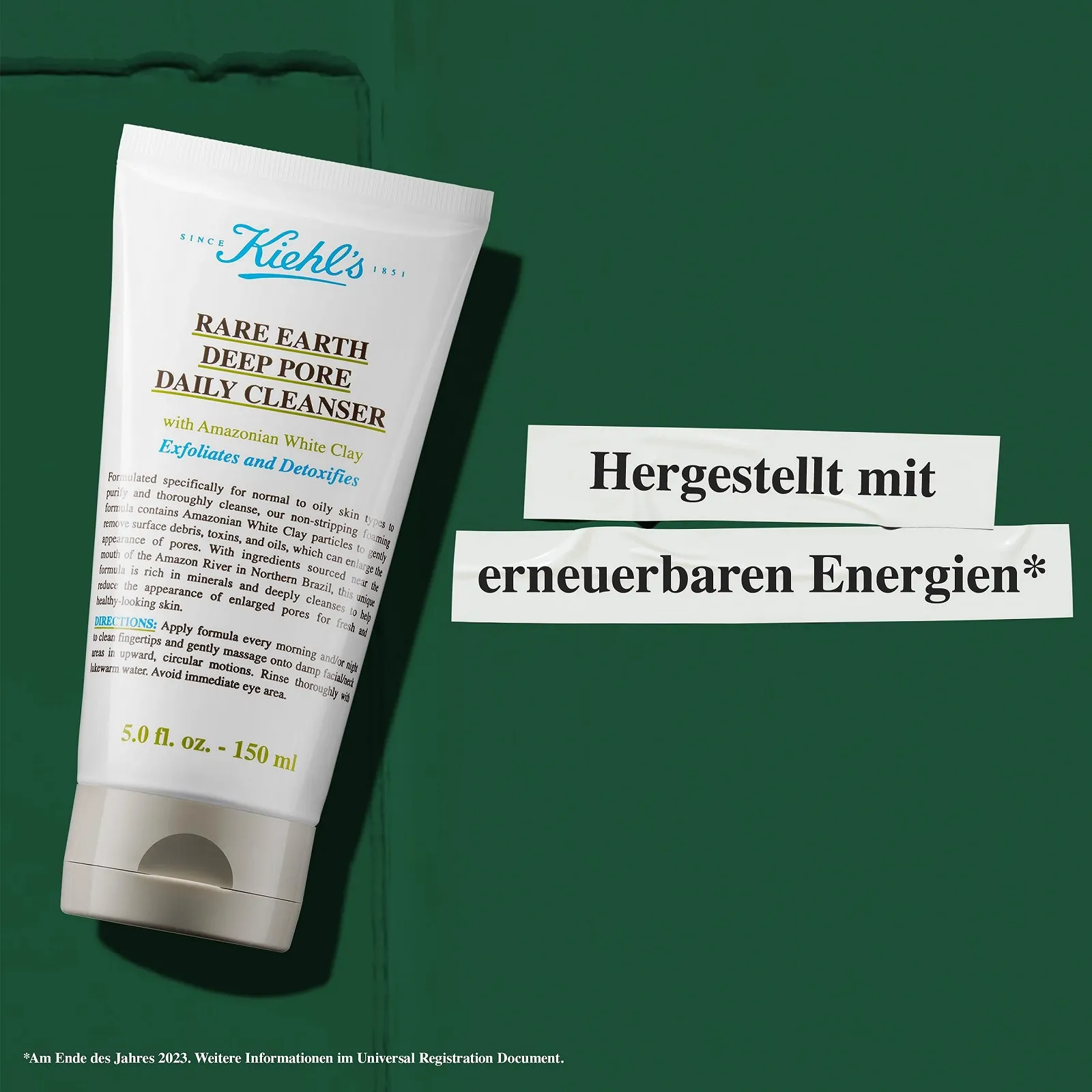 Очищувальний Засіб для Глибокого Очищення Пор KIEHL'S Rare Earth Deep Pore Daily Cleanser, 150 мл, фото №7