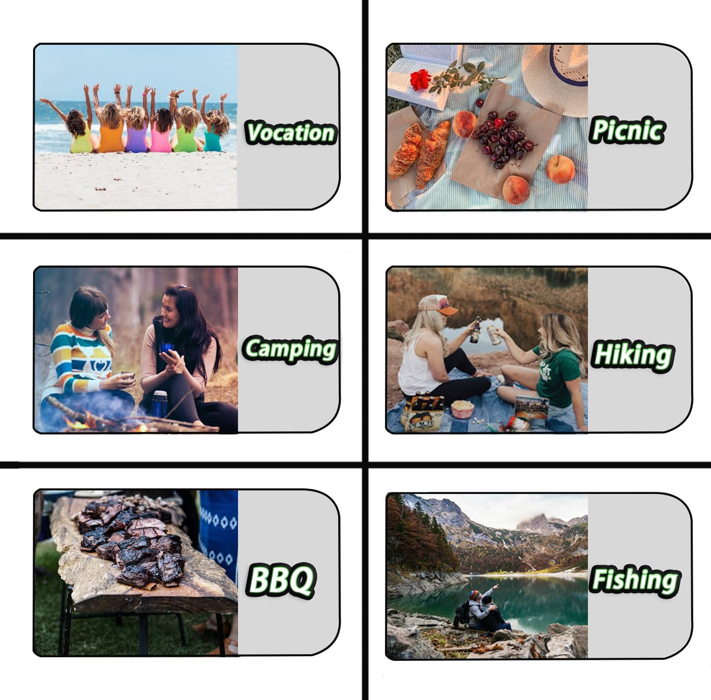 Сидіння Мат Термальна Подушка Водонепроникний Складаний Чорний, фото №6 Сидіння Мат Термальна Подушка Водонепроникний Складаний Чорний, фото №6