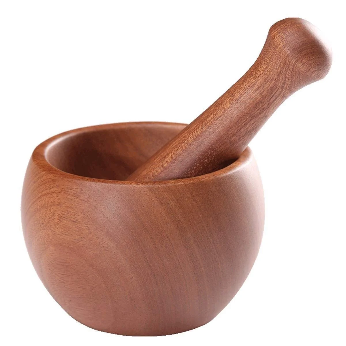 Ступка і товкачик Набір з натурального дерева, фото №1